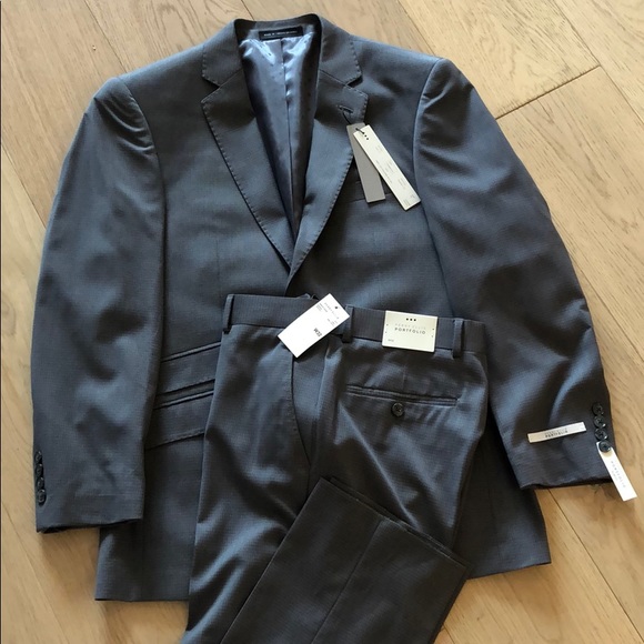 Perry Ellis Other - NWT Perry Ellis Men’s Gray Slim Fit Suit